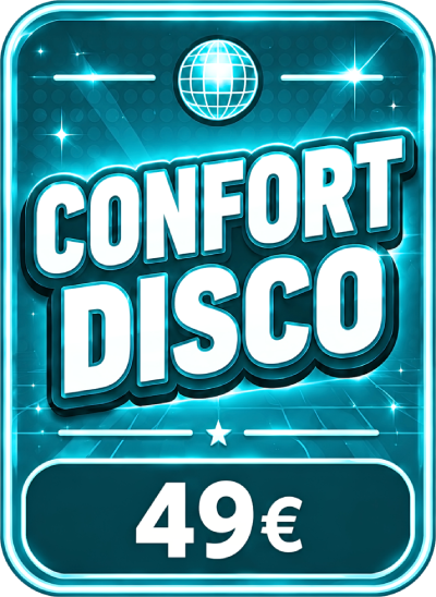 tarif Confort disco